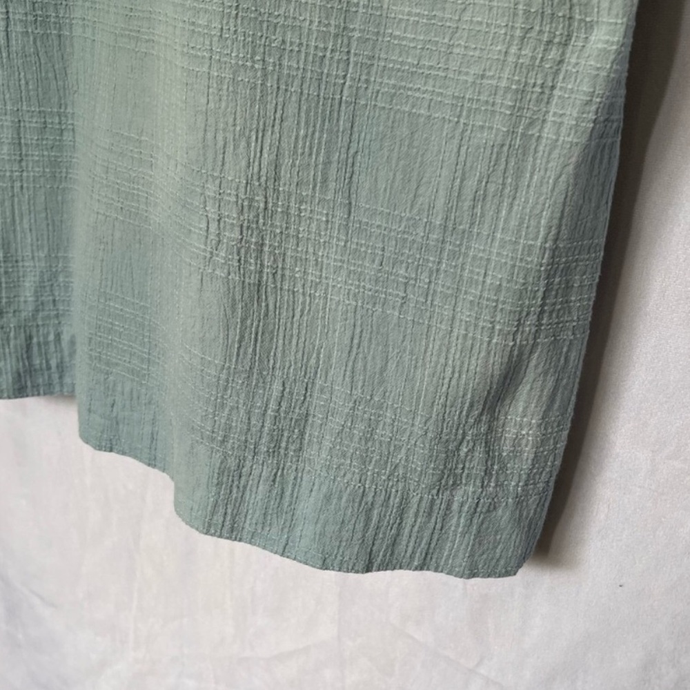 Universal Thread Ruffle Sleeve Cotton Dress Powder Blue Size Medium - Picture 6 of 9